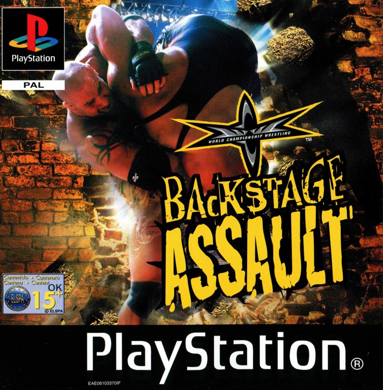 Front Cover for WCW Backstage Assault (PlayStation)