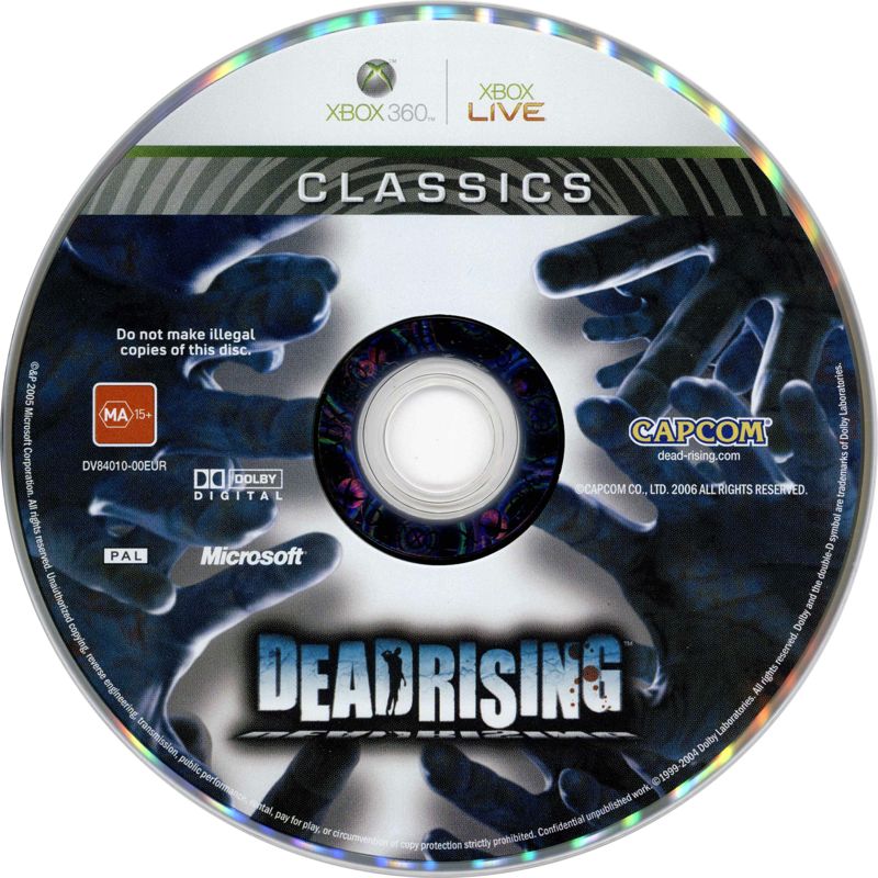 Media for Dead Rising (Xbox 360) (Classics release)