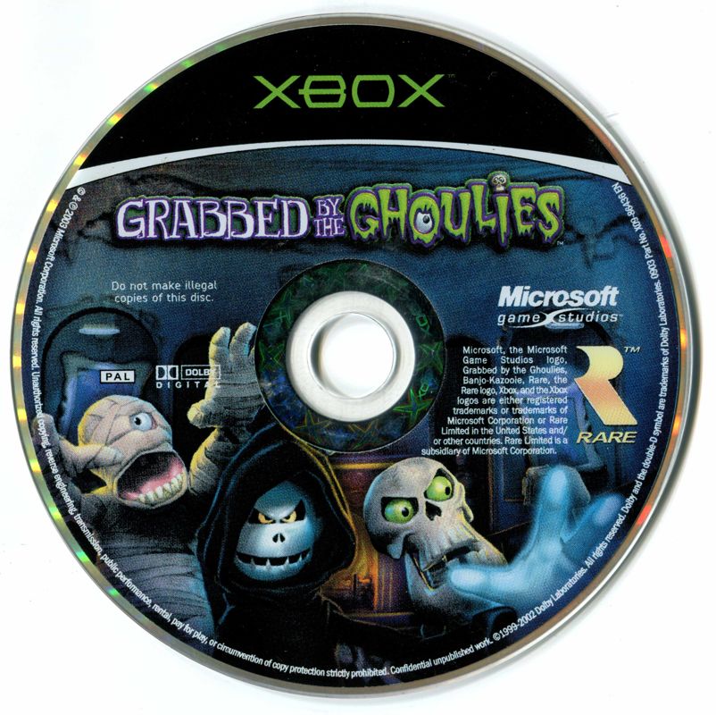 Media for Grabbed by the Ghoulies (Xbox)