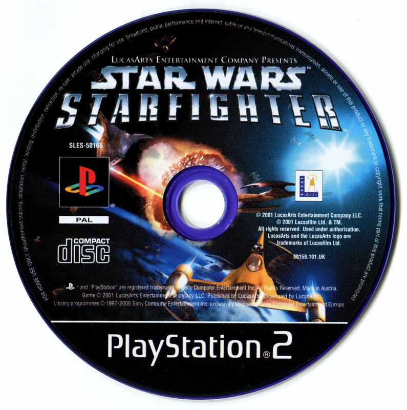 Star Wars: Starfighter cover or packaging material - MobyGames