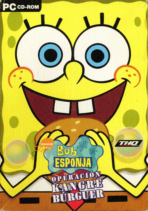 Front Cover for Spongebob Squarepants: Operation Krabby Patty (Windows)