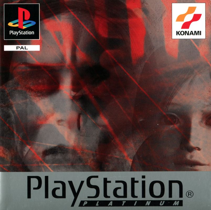 Manual for Silent Hill (PlayStation) (Platinum release): Front