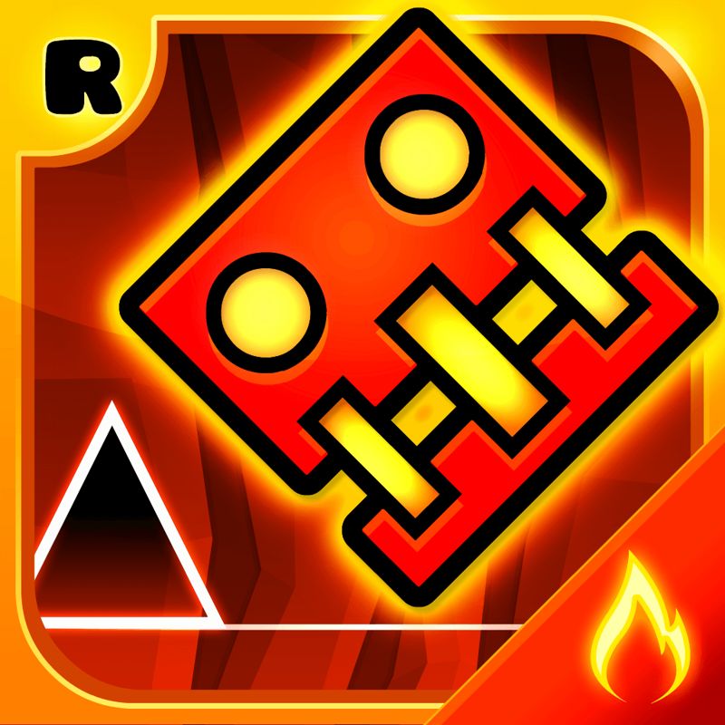 Front Cover for Geometry Dash: Meltdown (iPad and iPhone)