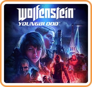 Front Cover for Wolfenstein: Youngblood (Nintendo Switch) (download release): 1st version