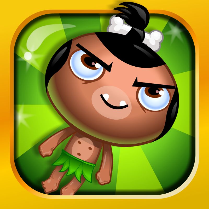 Front Cover for Pocket God: Ooga Jump (iPad and iPhone)