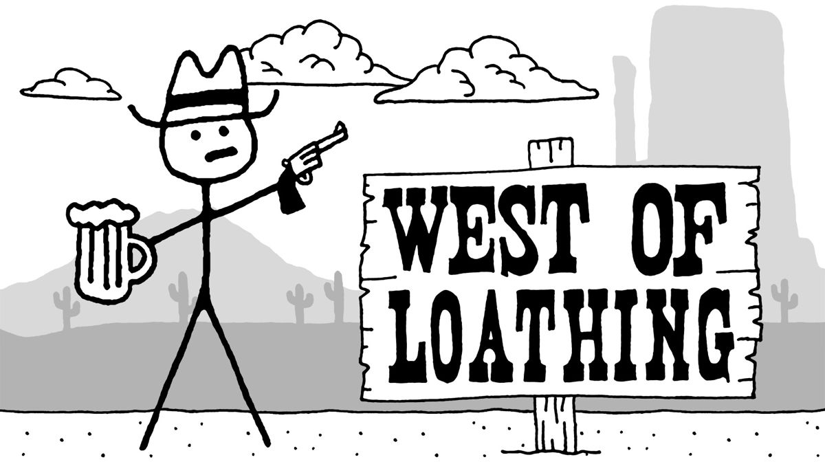 Front Cover for West of Loathing (Nintendo Switch) (download release): 2nd version