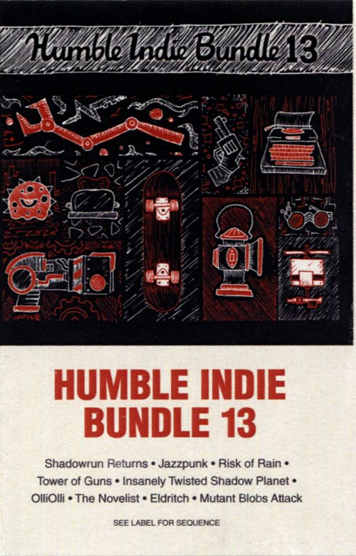 Soundtrack for Humble Indie Bundle 13 (Linux and Macintosh and Windows): Tape Case - Front