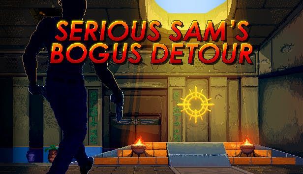 Front Cover for Serious Sam's Bogus Detour (Linux and Windows) (Humble Store release)