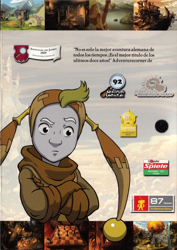 Inside Cover for The Whispered World: Special Edition (Macintosh and Windows): Right flap