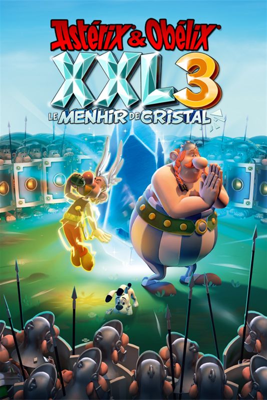 Front Cover for Asterix & Obelix XXL 3: The Crystal Menhir (Xbox One) (download release)