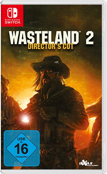 Front Cover for Wasteland 2: Director's Cut (Nintendo Switch) (download release)