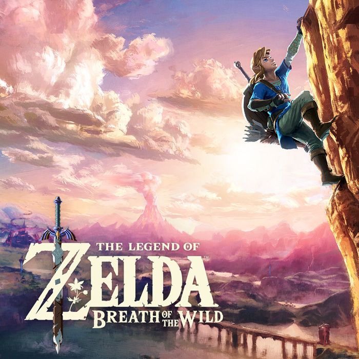 Zelda: Breath of the Wild Wii U disc art