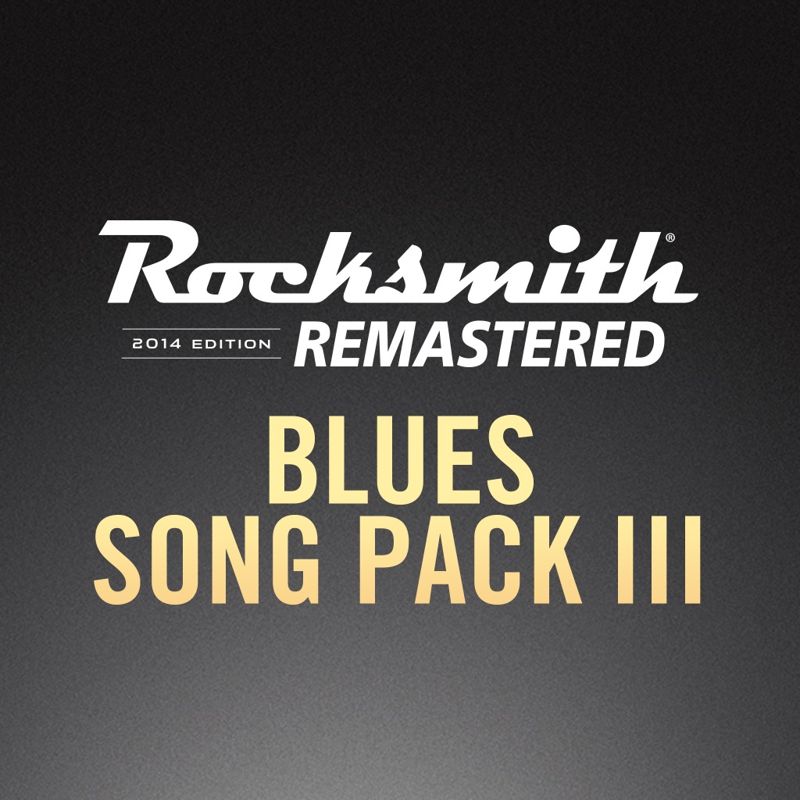 Front Cover for Rocksmith 2014 Edition: Remastered - Blues Song Pack III (PlayStation 3 and PlayStation 4) (download release)