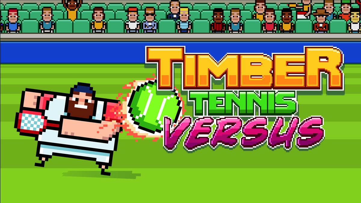 Front Cover for Timber Tennis: Versus (Nintendo Switch) (download release): 3rd version