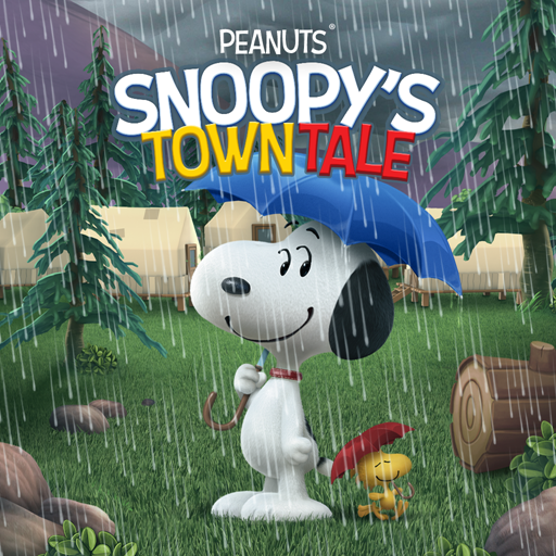 Front Cover for Peanuts: Snoopy Town Tale (Android) (Google Play release): 2019 version