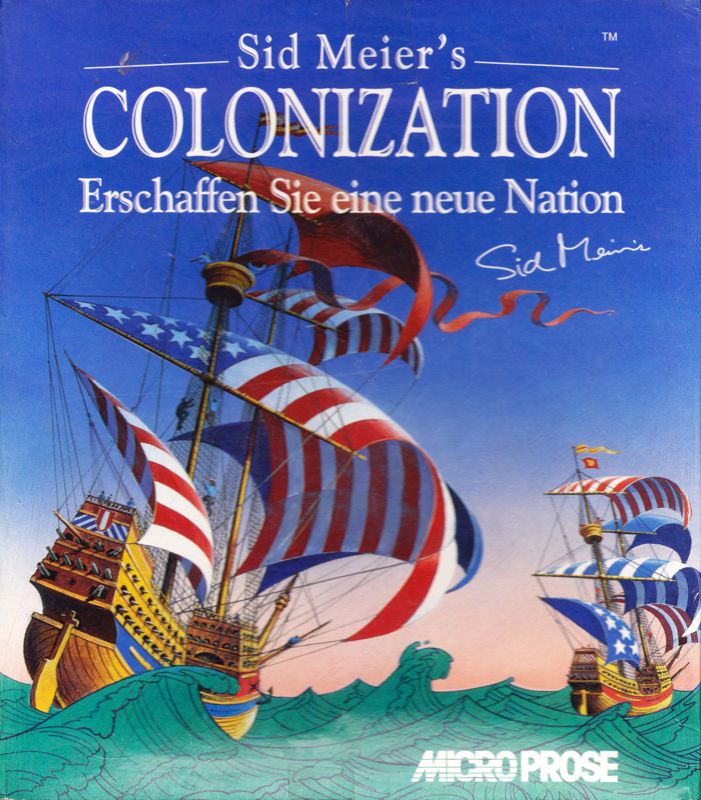 Front Cover for Sid Meier's Colonization (DOS)