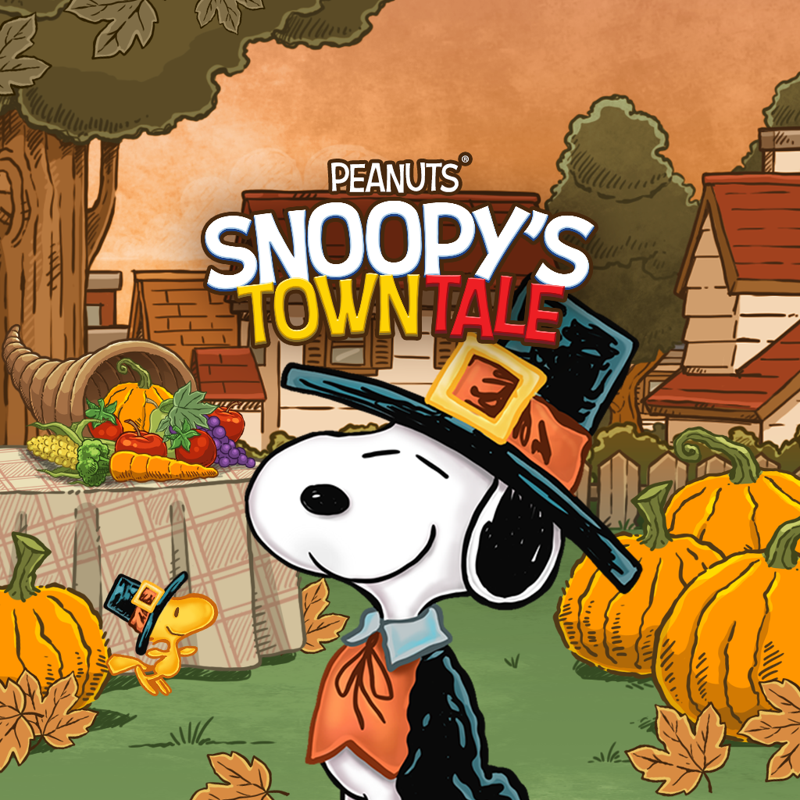 Front Cover for Peanuts: Snoopy Town Tale (iPad and iPhone)