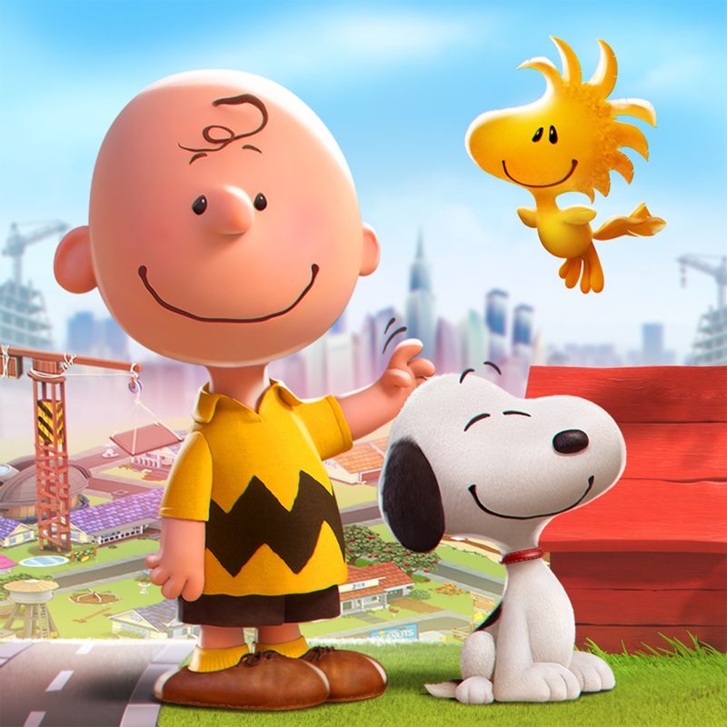 Front Cover for Peanuts: Snoopy Town Tale (iPad and iPhone)