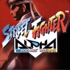 Front Cover for Street Fighter Alpha: Warriors' Dreams (PS Vita and PSP and PlayStation 3) (download release (PlayStation version))