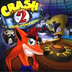 Front Cover for Crash Bandicoot 2: Cortex Strikes Back (PSP and PlayStation 3): 2nd version