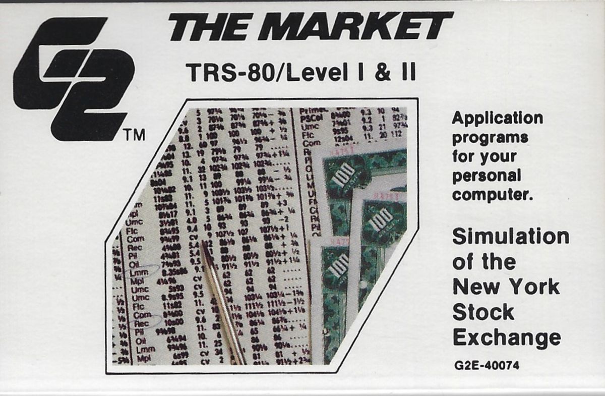 Other for The Market (TRS-80): Cassette inlay