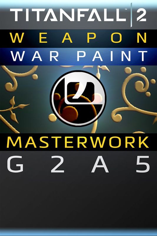 Front Cover for Titanfall 2: Weapon War Paint - Masterwork G2A5 (Xbox One) (download release)