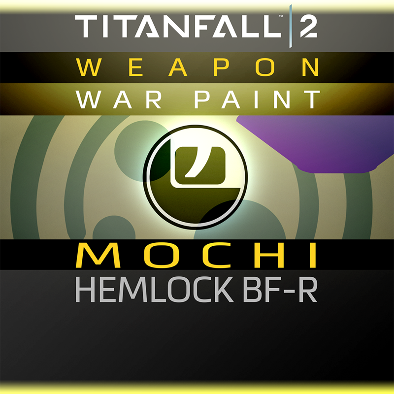 Front Cover for Titanfall 2: Weapon War Paint - Mochi Hemlok BF-R (PlayStation 4) (download release)