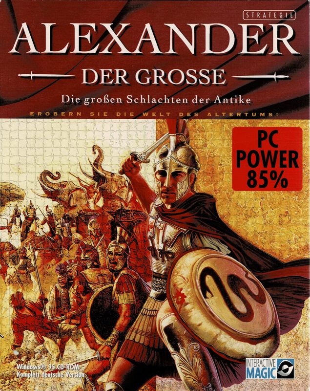 Front Cover for The Great Battles of Alexander (Windows)