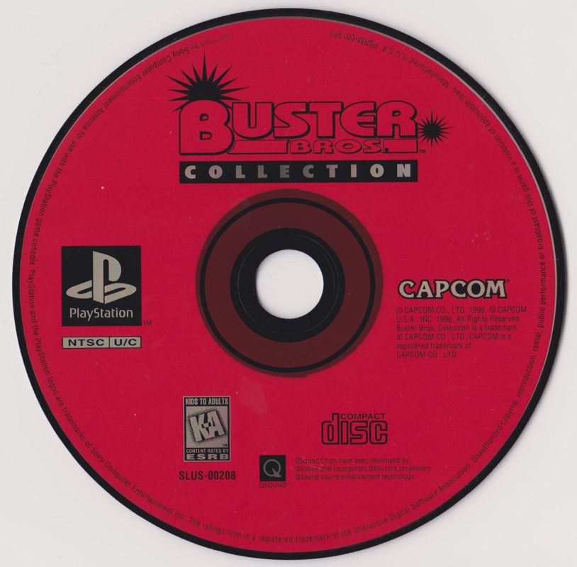 Media for Buster Bros. Collection (PlayStation)