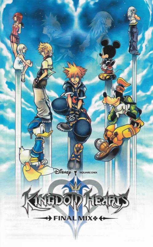 Manual for Kingdom Hearts II: Final Mix+ (Tokubetsu Gentei Package) (PlayStation 2): Front