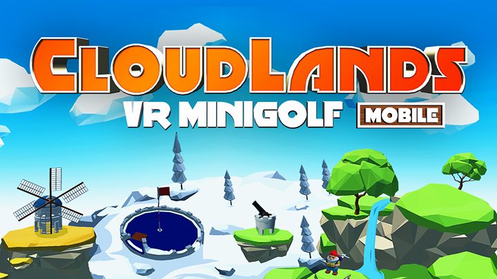 Front Cover for Cloudlands: VR Minigolf (Android and Oculus Go) (Oculus Store release)