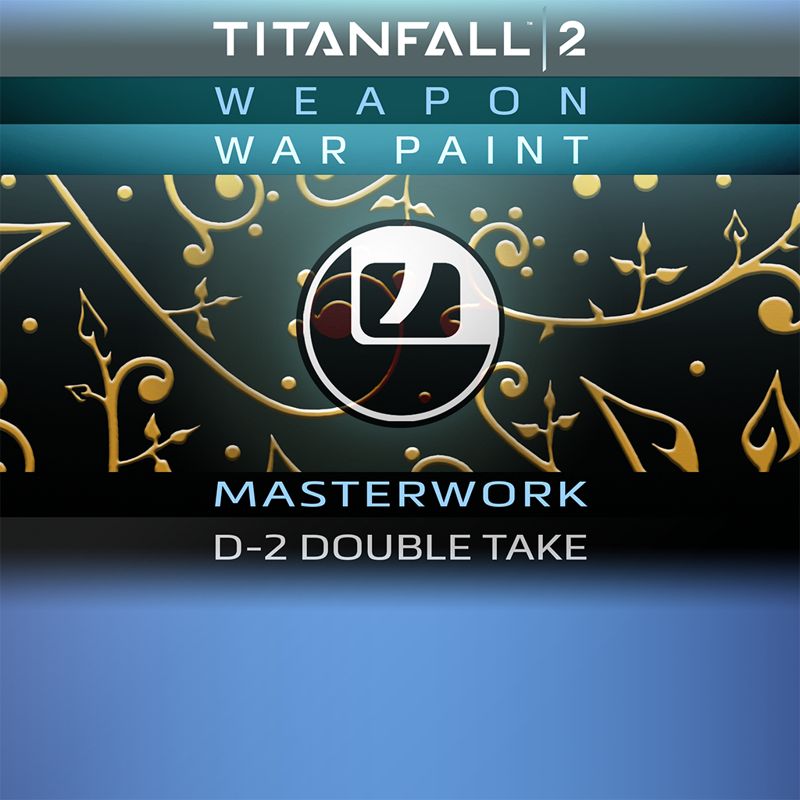 Front Cover for Titanfall 2: Weapon War Paint - Masterwork D-2 Double Take (PlayStation 4) (download release)