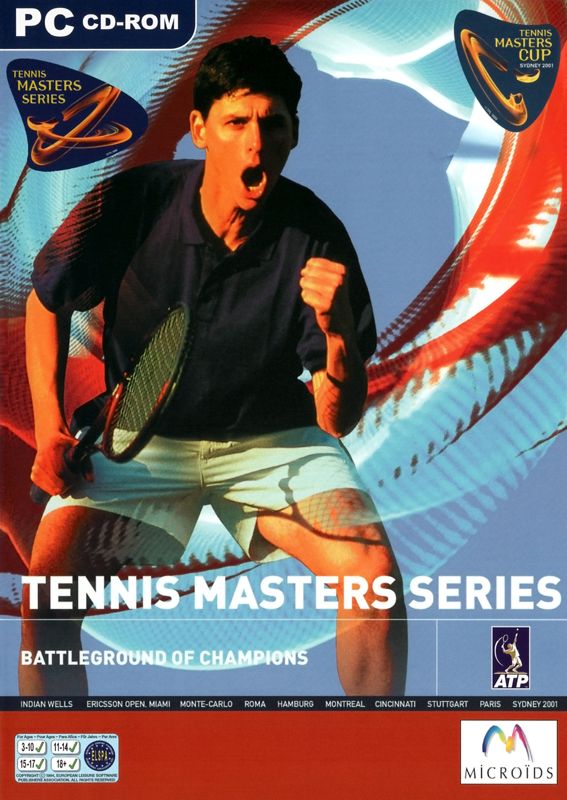 Front Cover for Tennis Masters Series (Windows)