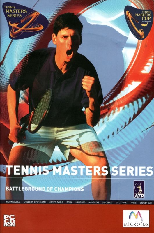 Manual for Tennis Masters Series (Windows): Front