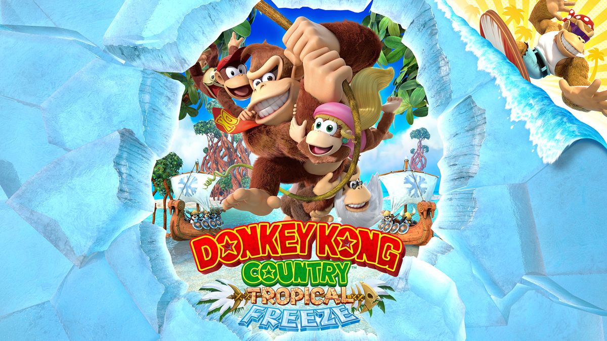 Front Cover for Donkey Kong Country: Tropical Freeze (Nintendo Switch) (download release): 2nd version