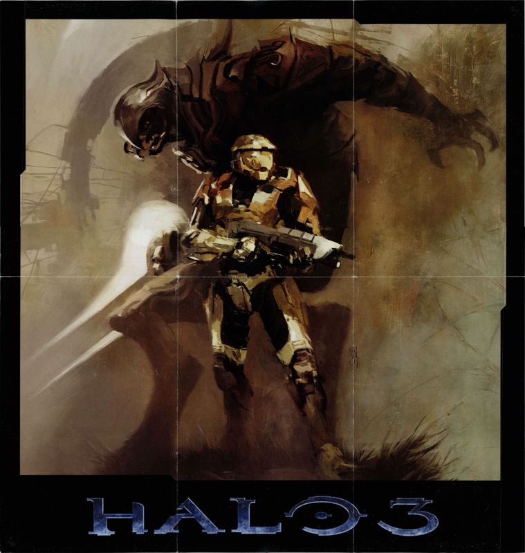Extras for Halo 3 (Limited Edition) (Xbox 360): Poster front