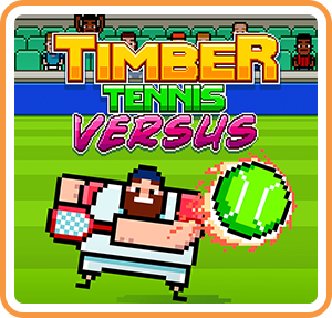 Front Cover for Timber Tennis: Versus (Nintendo Switch) (download release): 2nd version