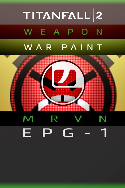 Front Cover for Titanfall 2: Weapon War Paint - MRVN EPG-1 (Xbox One) (download release)