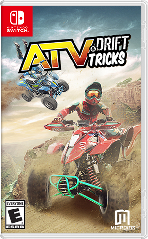 Front Cover for ATV Drift & Tricks (Nintendo Switch) (download release): 1st version