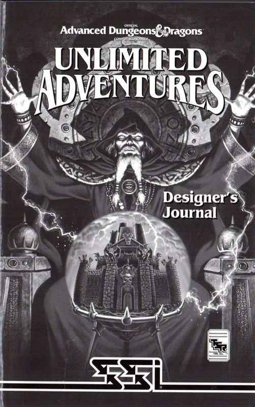 Manual for Unlimited Adventures (DOS) (Original release)