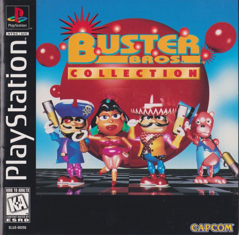 Front Cover for Buster Bros. Collection (PlayStation)