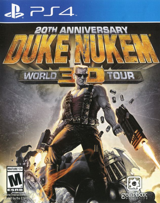 Front Cover for Duke Nukem 3D: 20th Anniversary World Tour (PlayStation 4)
