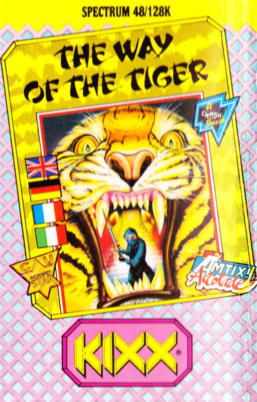 Front Cover for The Way of the Tiger (ZX Spectrum)