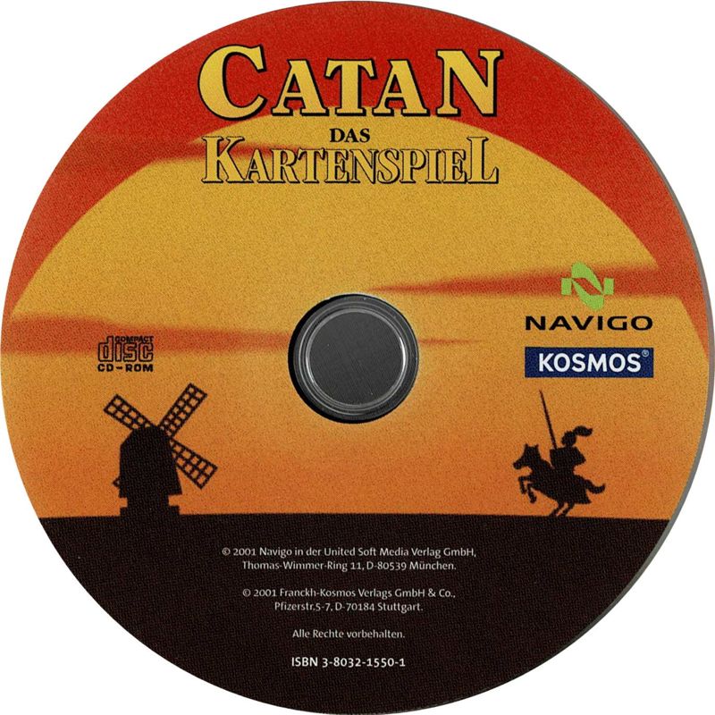 Media for Catan: Das Kartenspiel (Windows) (Initial United Soft Media / Navigo / Kosmos release)