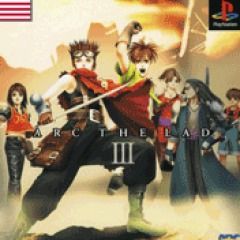 Front Cover for Arc the Lad III (PS Vita and PSP and PlayStation 3) (download release)
