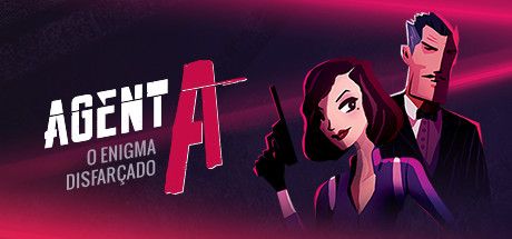 Front Cover for Agent A (Macintosh and Windows) (Steam release): Portuguese version