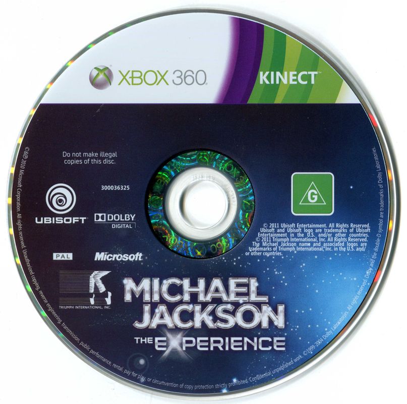 Michael Jackson The Experience cover or packaging material MobyGames