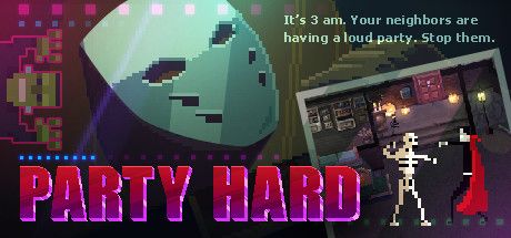 Front Cover for Party Hard (Linux and Macintosh and Windows) (Steam release): first version