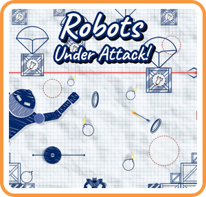 Front Cover for Robots Under Attack! (Nintendo Switch) (download release): 1st version