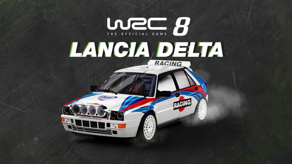 Front Cover for WRC 8: Lancia Delta (Nintendo Switch) (download release)